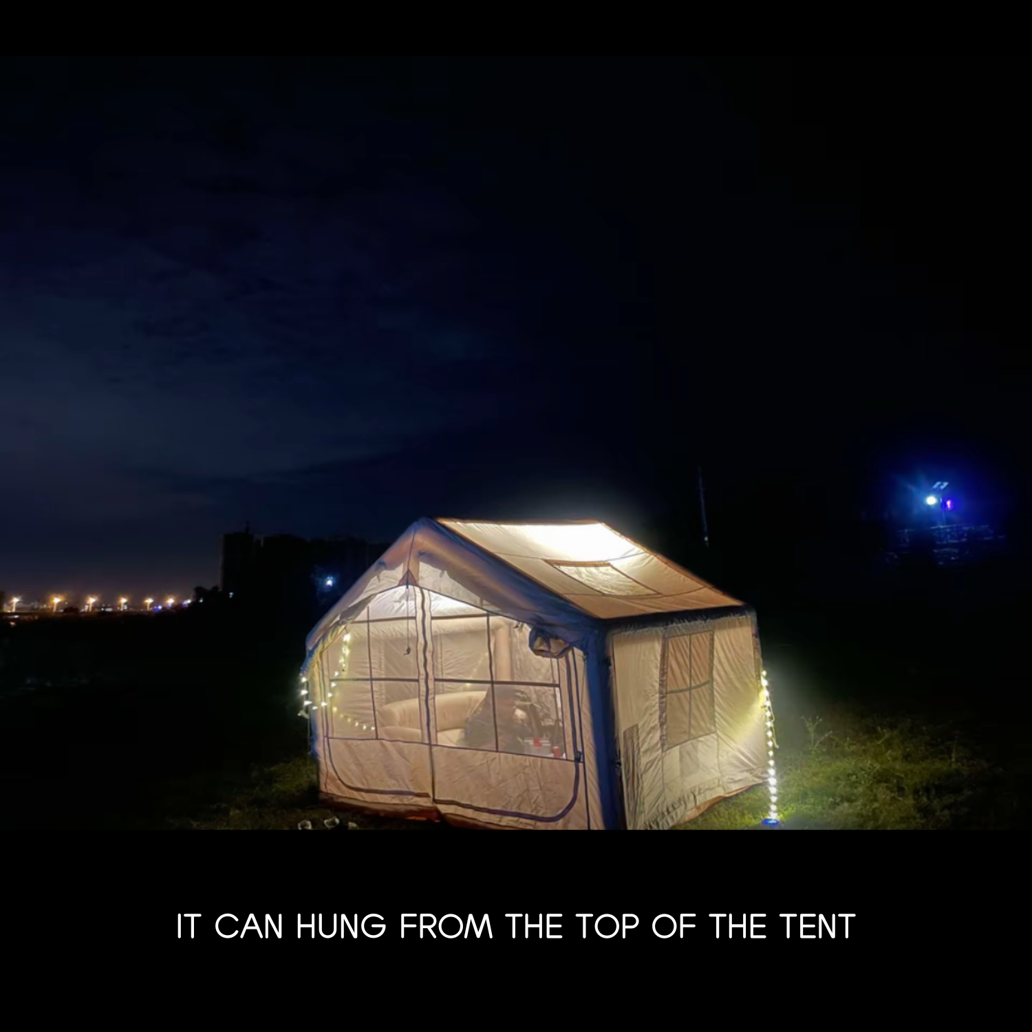 5-sided illumination camping light