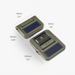Lightweight 0.72lb foldable camping lantern design